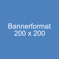 Werbebanner Größe 200x200 Pixel Banner-Vorlagen - Online Bannerformate Download