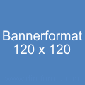 Werbebanner Größe 120x120 Pixel Banner-Vorlagen - Online Bannerformate Download
